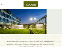 Tablet Screenshot of kodem.ca